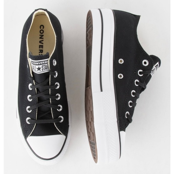 Black platform Converse - Picture 4 of 4